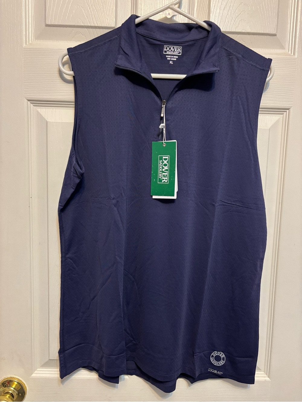 NEW Dover Saddlery CoolBlast 100 Ladies' Sleeveless Sun Shirt / Riding Top XL